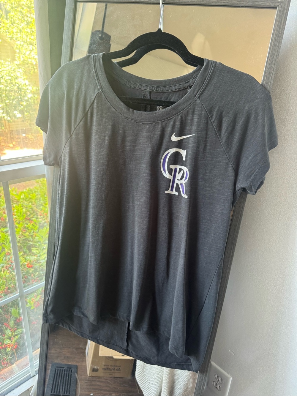 Nike Black Colorado Rockies Short Sleeve Tee